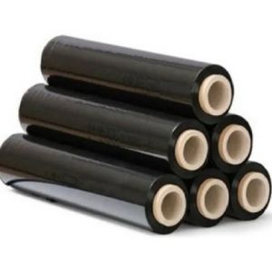 Folie stretch neagra - 2 kg