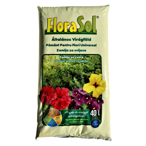 Pamant pentru flori FLORASOL- 40l