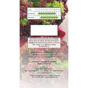 Salata Creata Lollo Rossa - 2gr